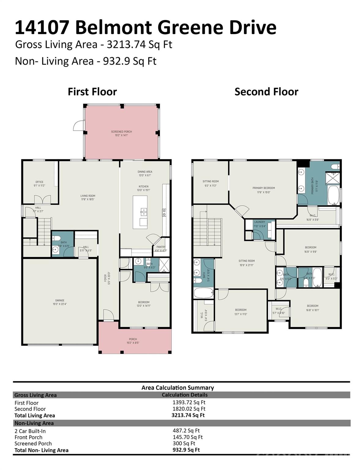 14107 Belmont Greene Drive Charlotte NC 28213