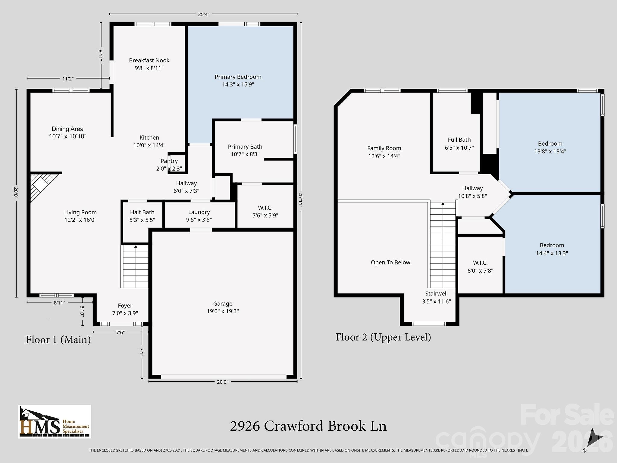 2926 Crawford Brook Lane Charlotte NC 28269