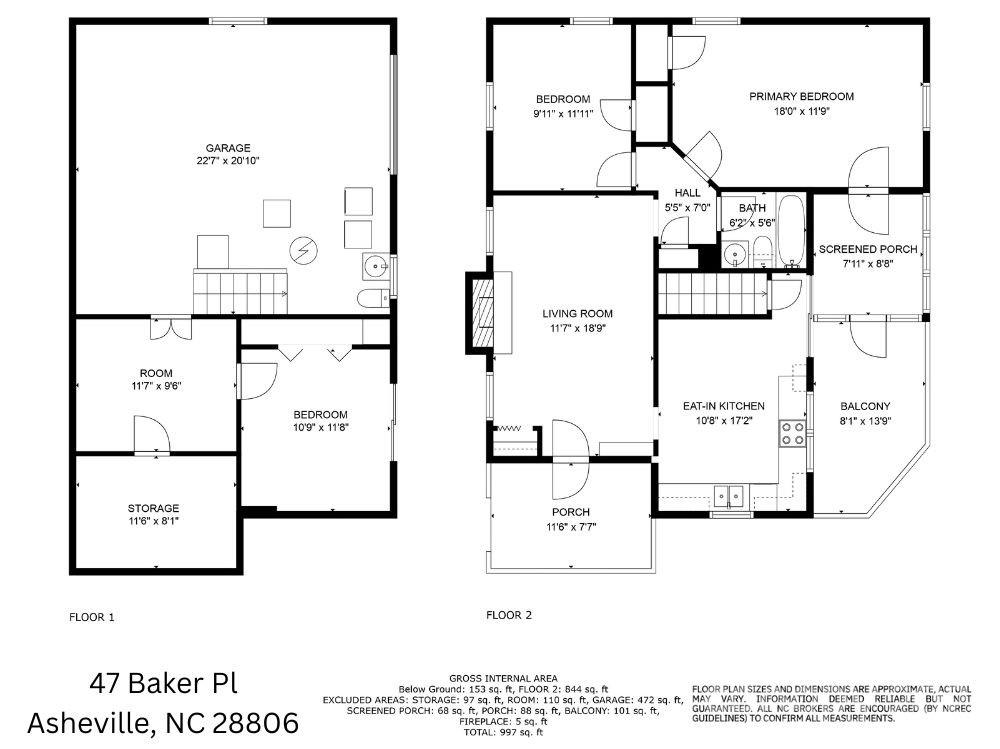 47 Baker Place Asheville NC 28806