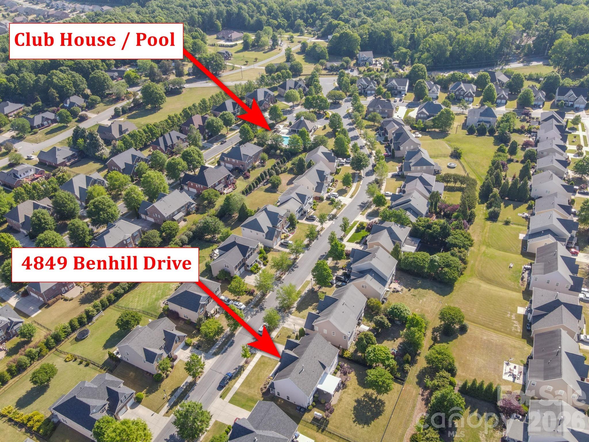 4849 Benhill Drive Harrisburg NC 28075
