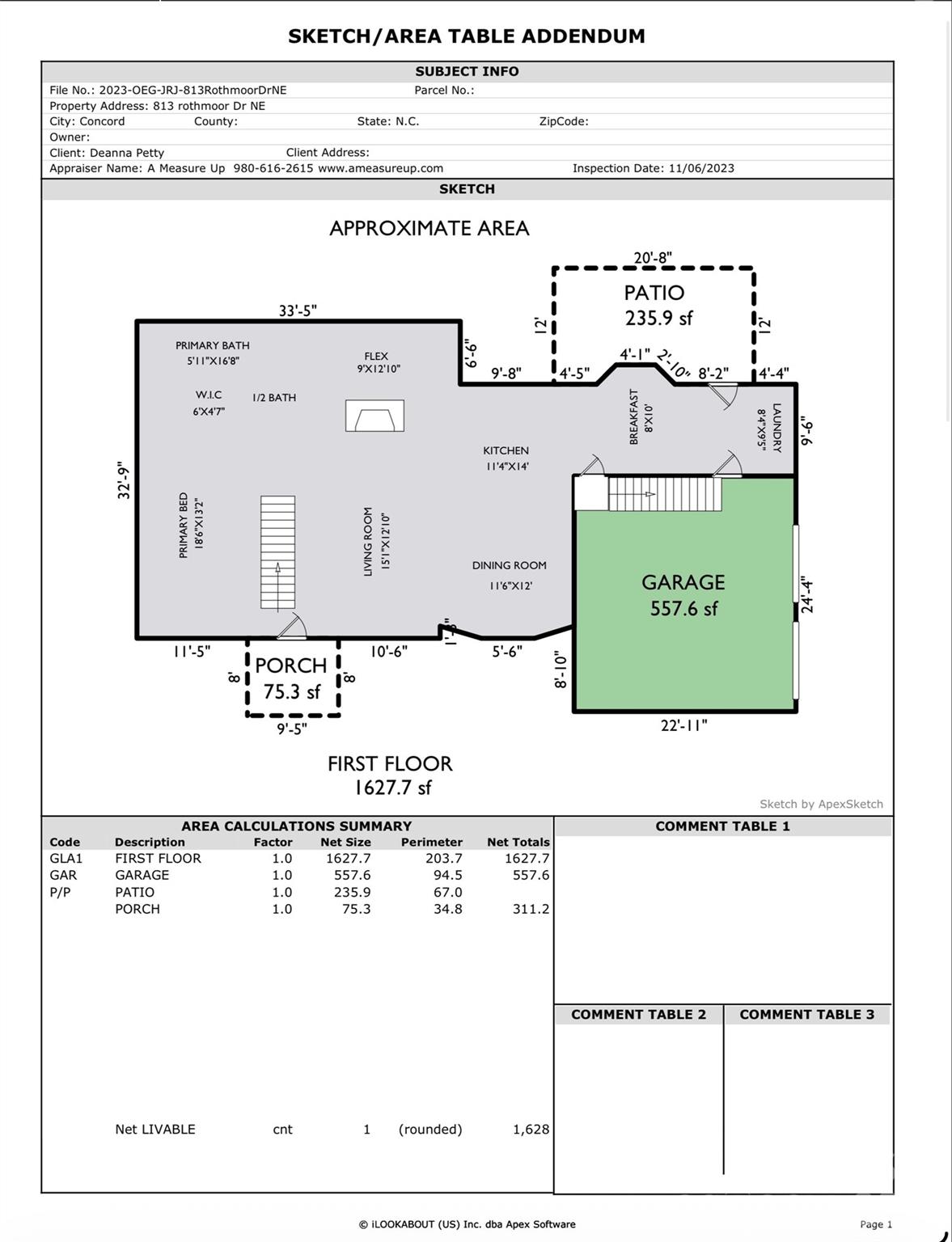813 Rothmoor Drive Concord NC 28025