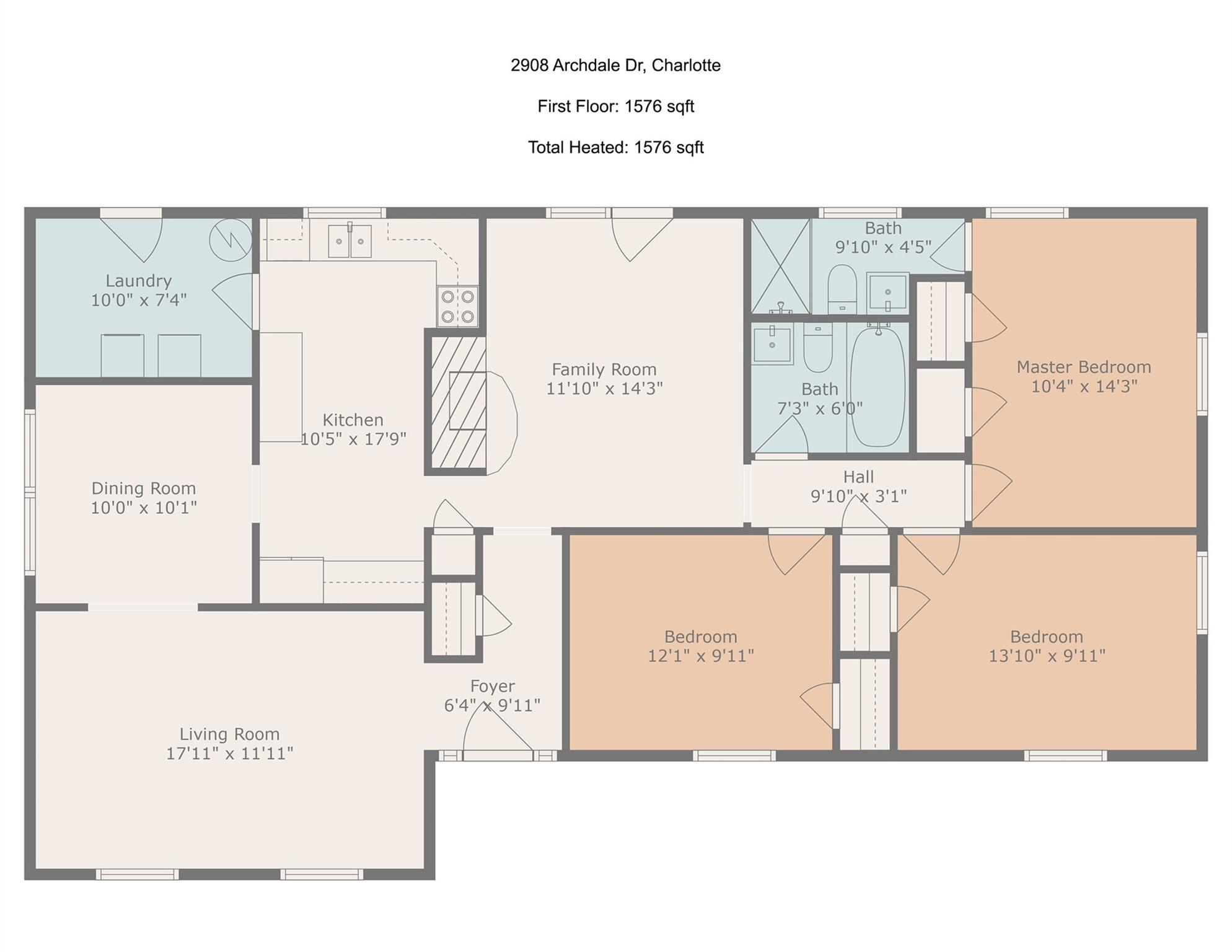 2908 Archdale Drive Charlotte NC 28210