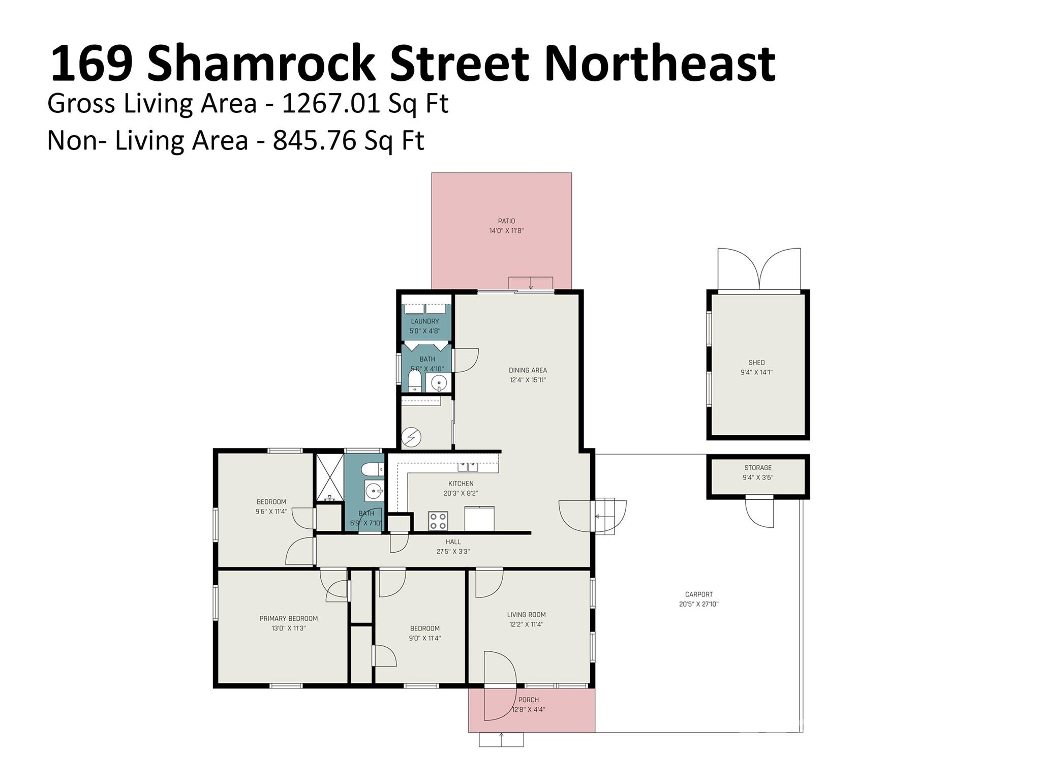 169 Shamrock Street NE Concord NC 28025