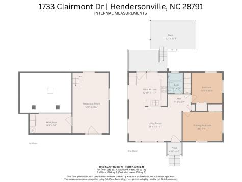 1733 Clairmont Drive Hendersonville NC 28791