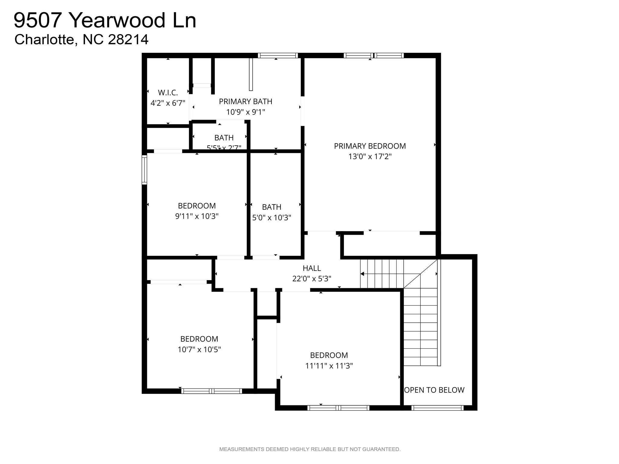 9507 Yearwood Lane Charlotte NC 28214
