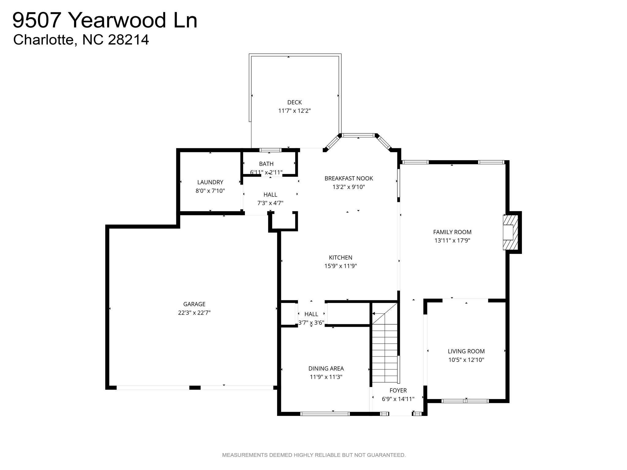 9507 Yearwood Lane Charlotte NC 28214