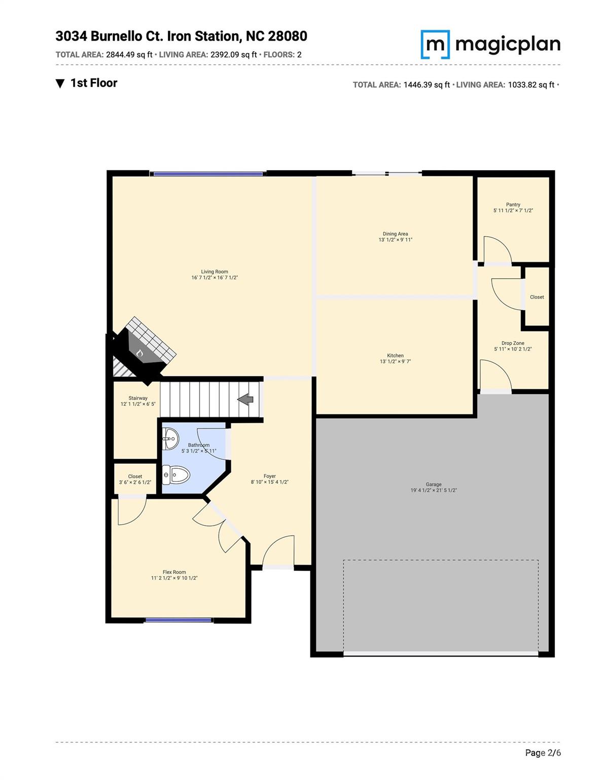 3034 Burnello Court Iron Station NC 28080