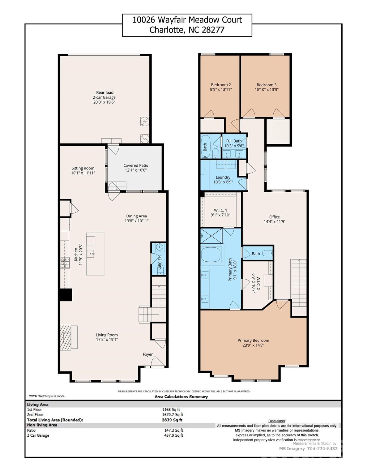 10026 Wayfair Meadow Court Charlotte NC 28277
