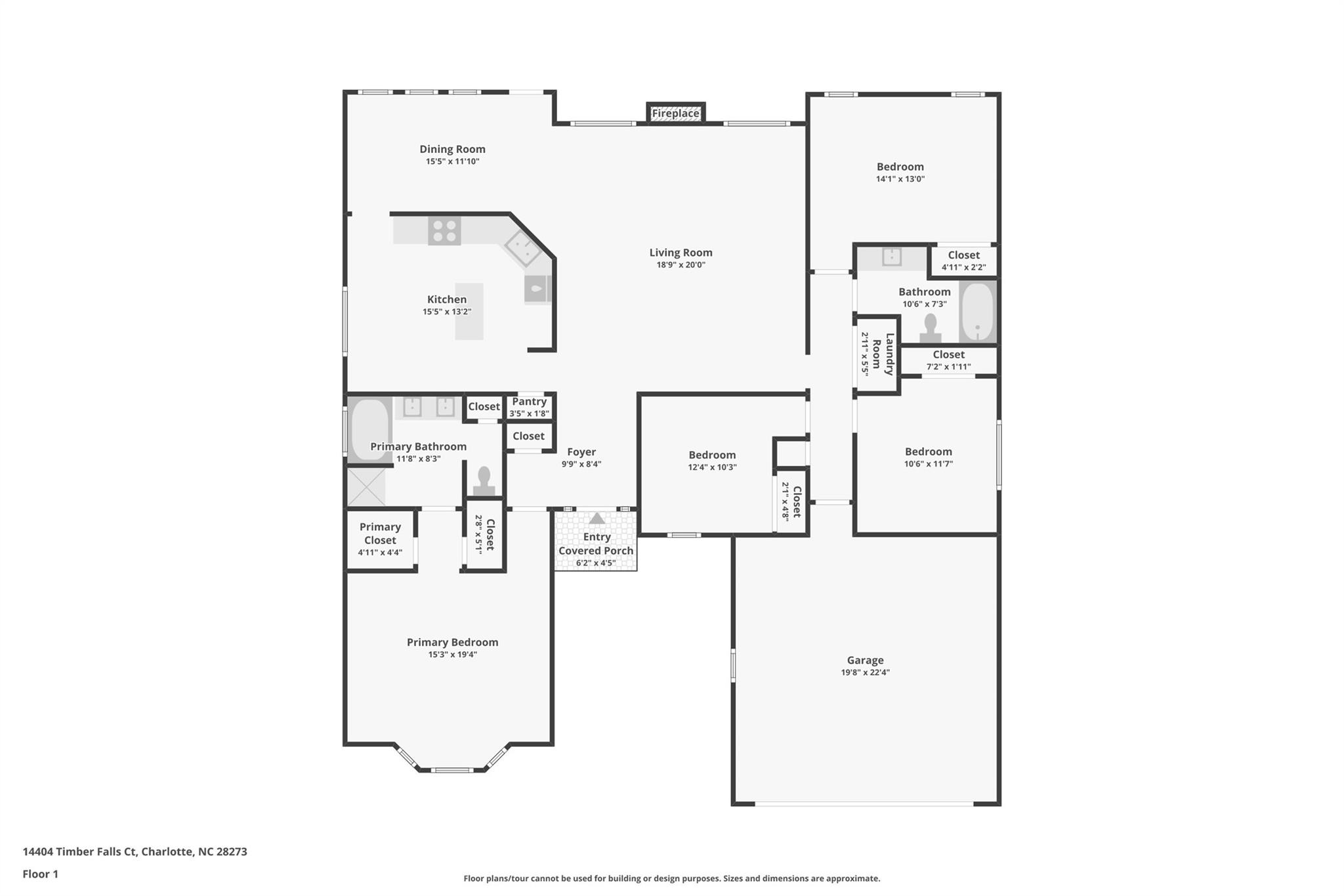 14404 Timber Falls Court Charlotte NC 28273