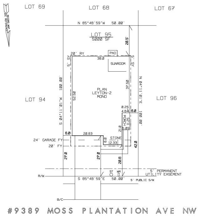 9389 Moss Plantation Avenue NW Concord NC 28027