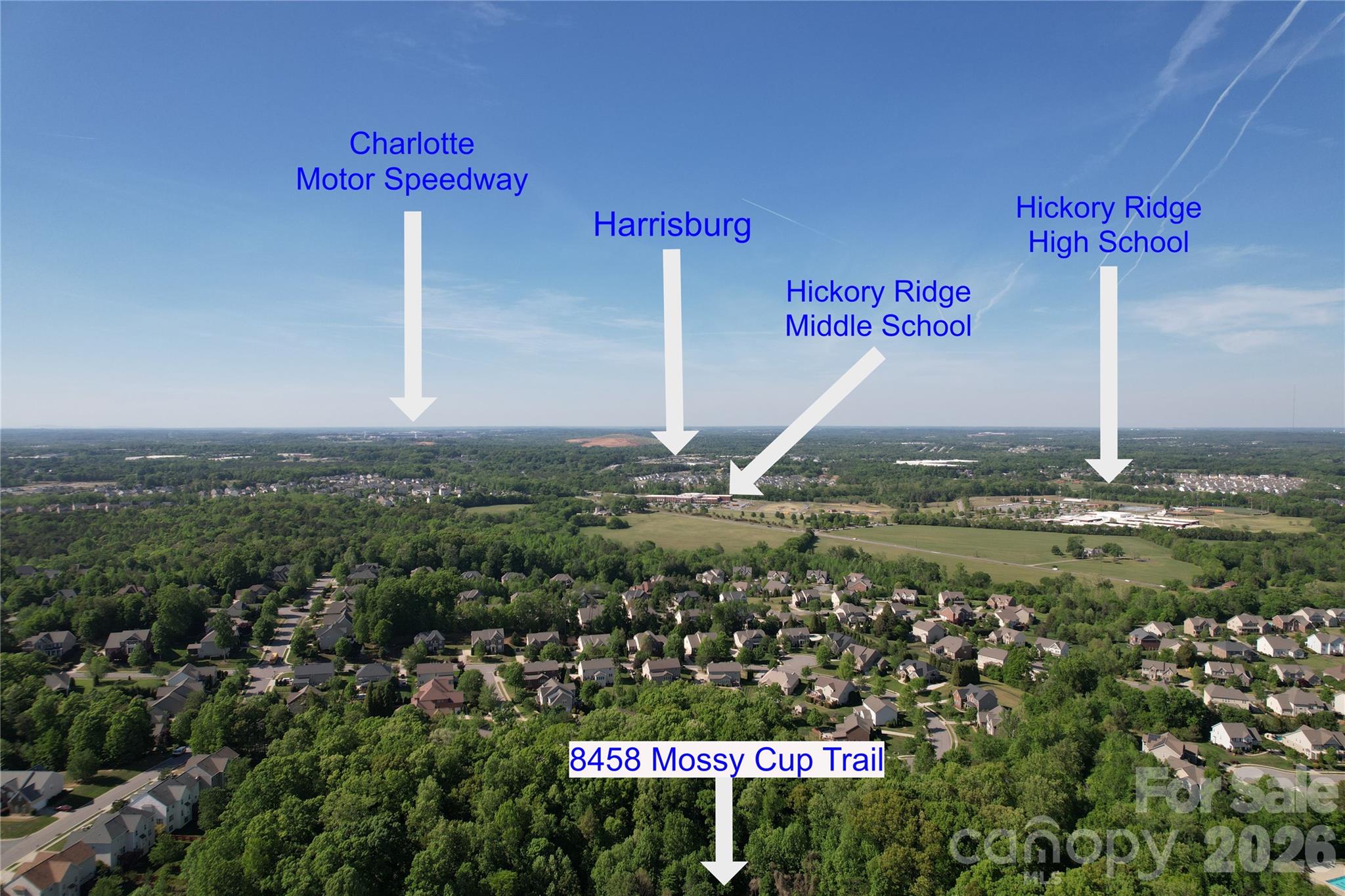 8458 Mossy Cup Trail Harrisburg NC 28075
