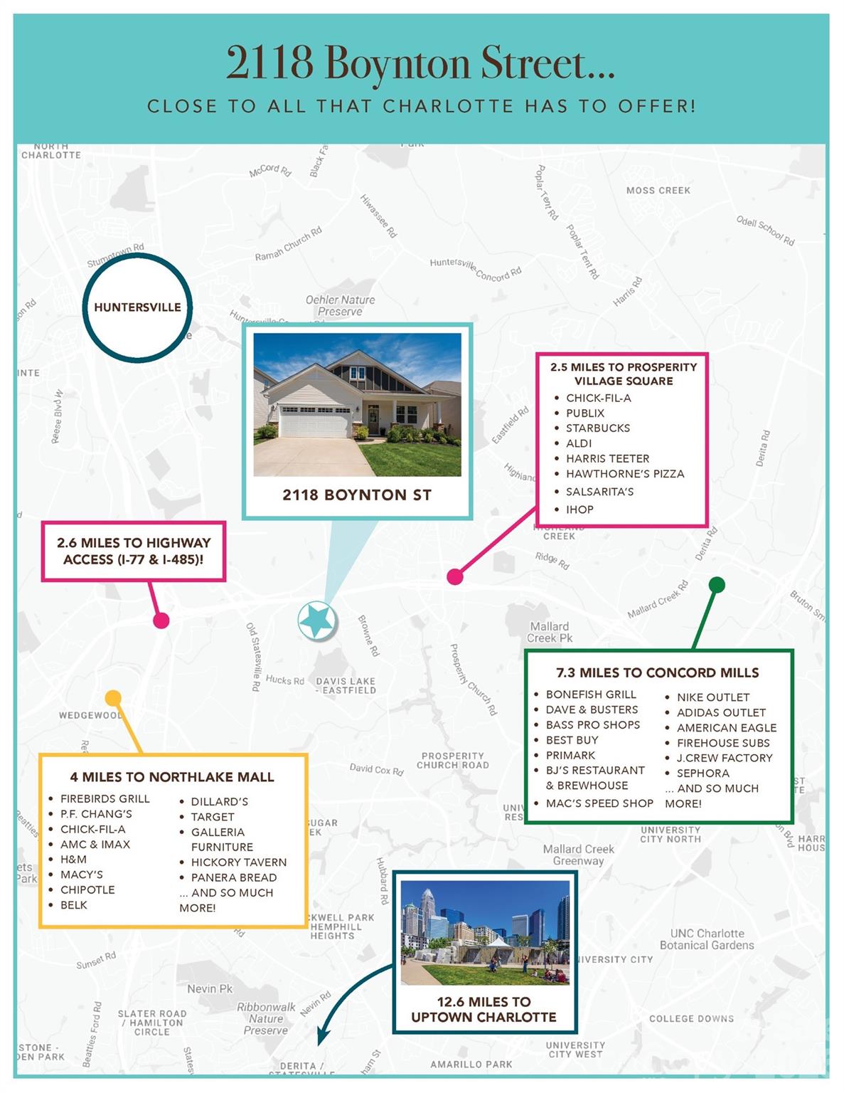 2118 Boynton Street Charlotte NC 28269