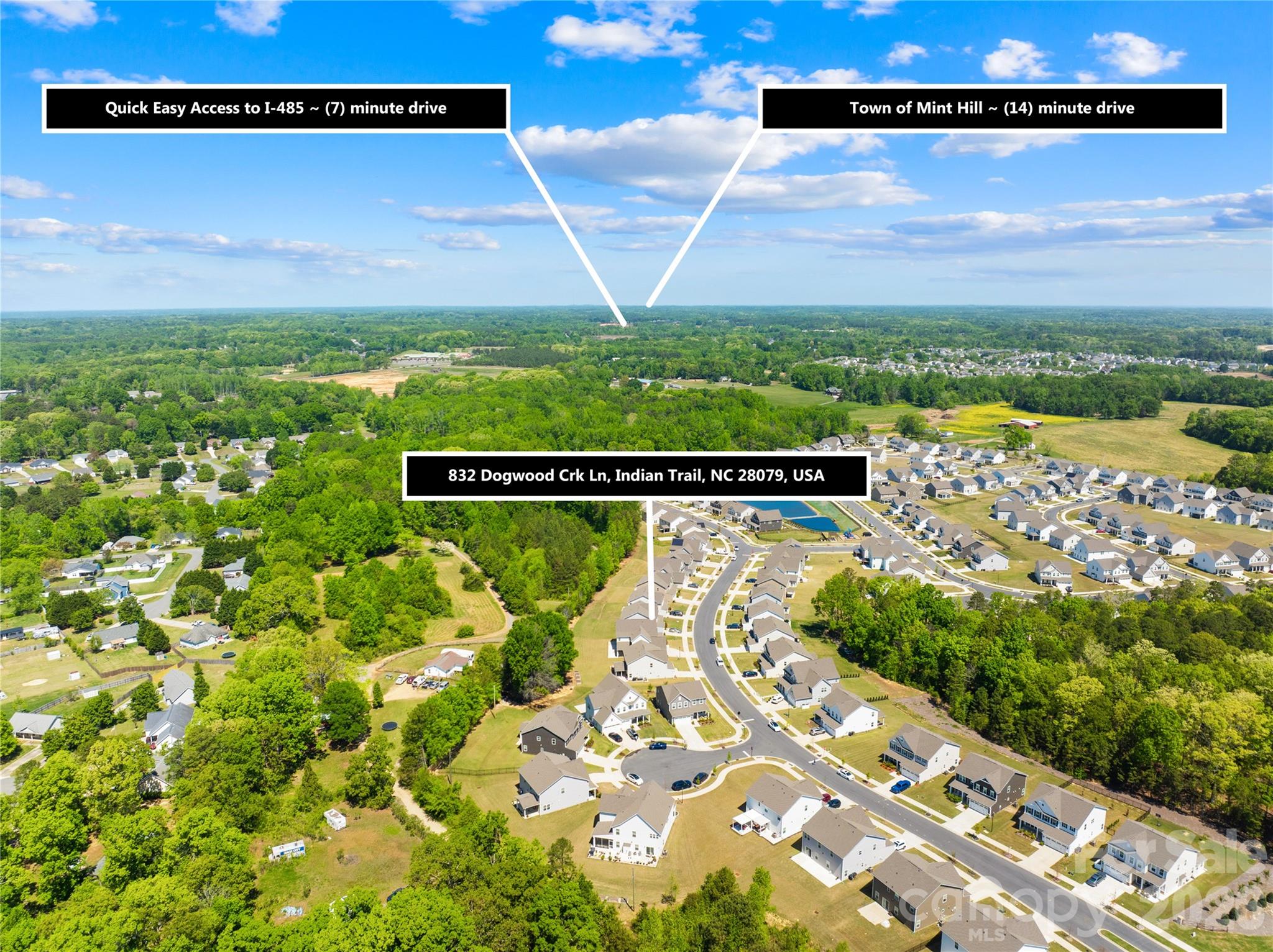832 Dogwood Creek Lane Indian Trail NC 28079
