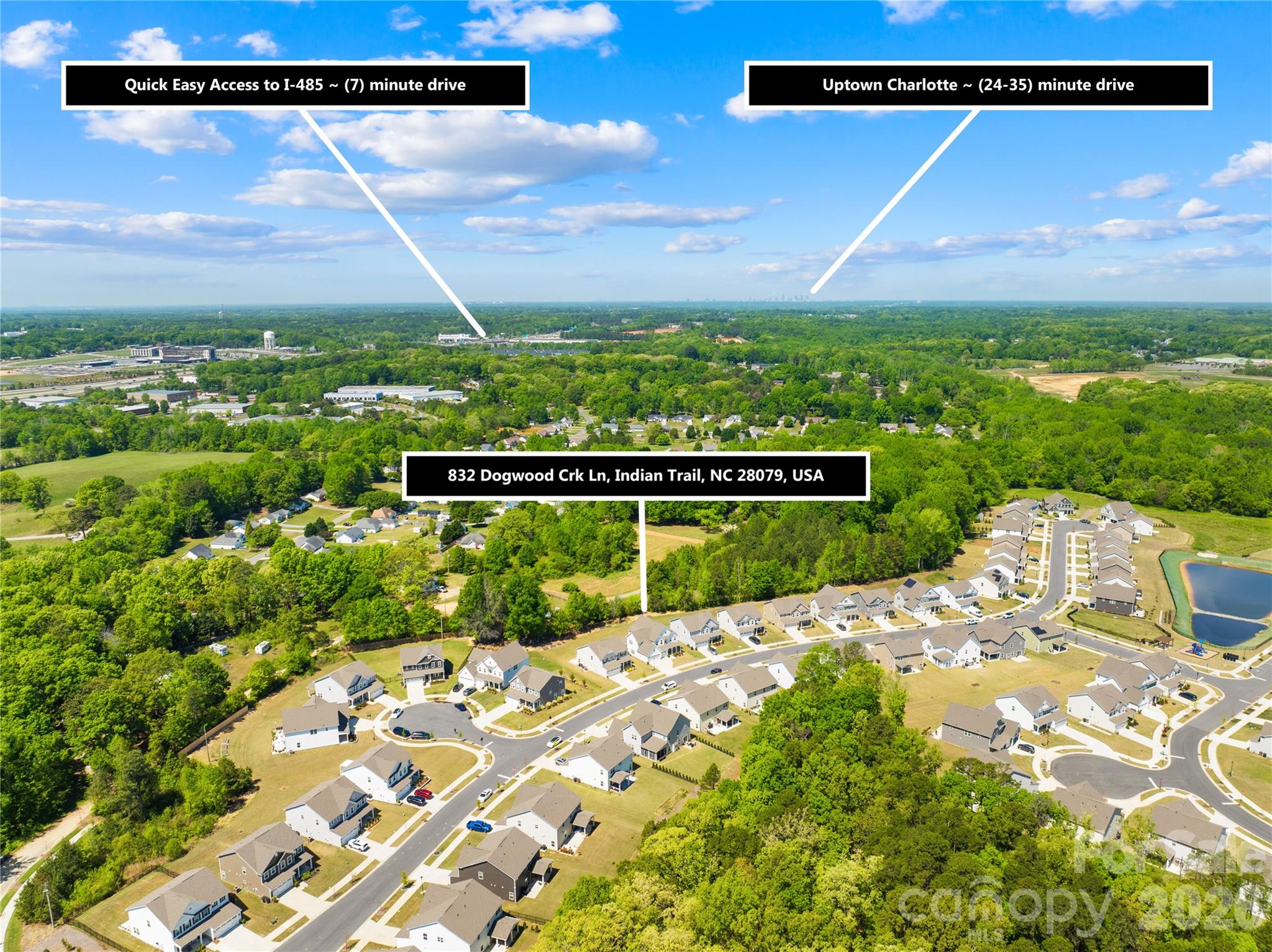 832 Dogwood Creek Lane Indian Trail NC 28079