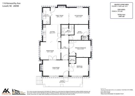 116 Kenworthy Avenue Lowell NC 28098