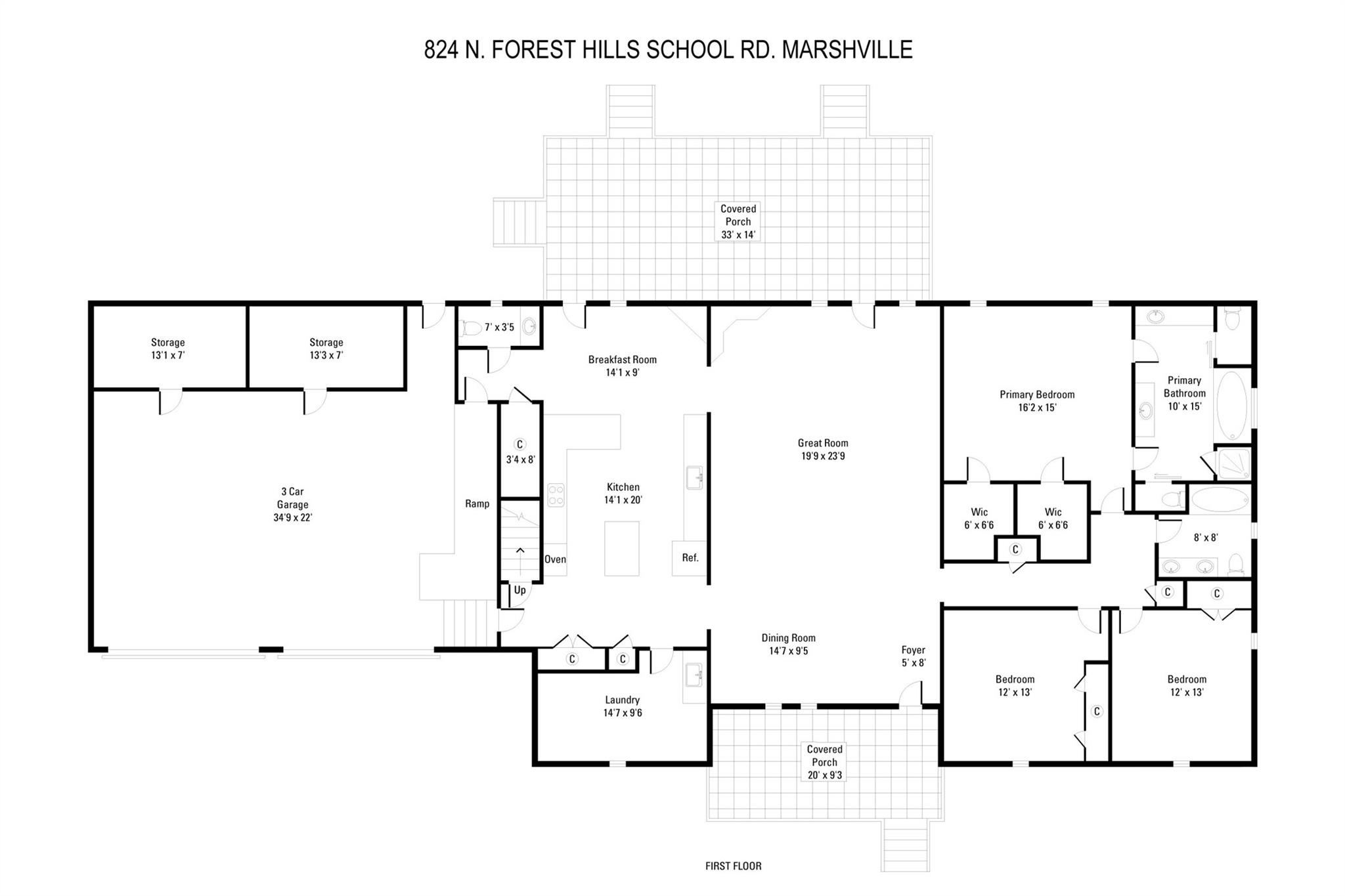 824 N Forest Hills School Road Marshville NC 28103