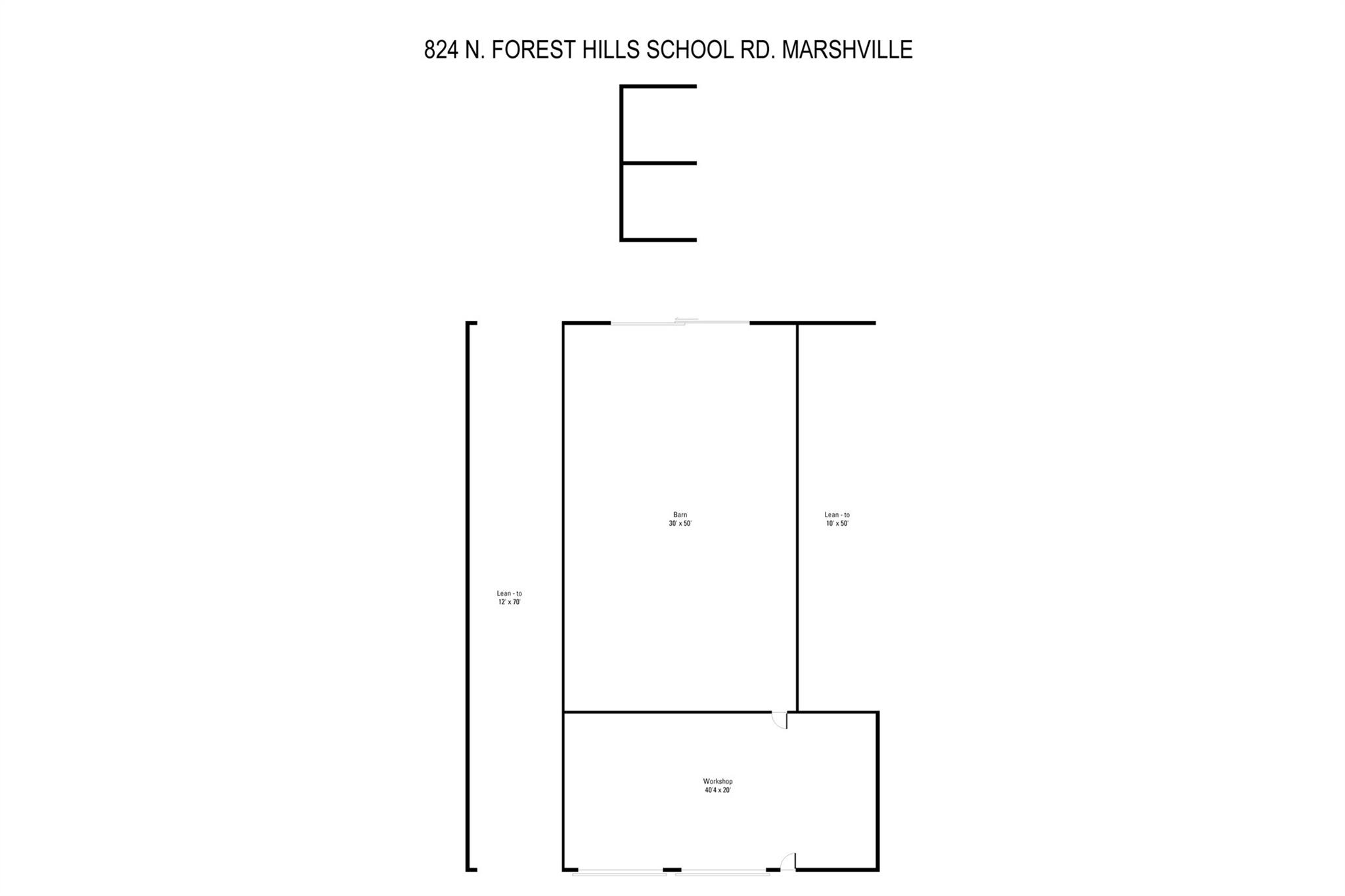 824 N Forest Hills School Road Marshville NC 28103