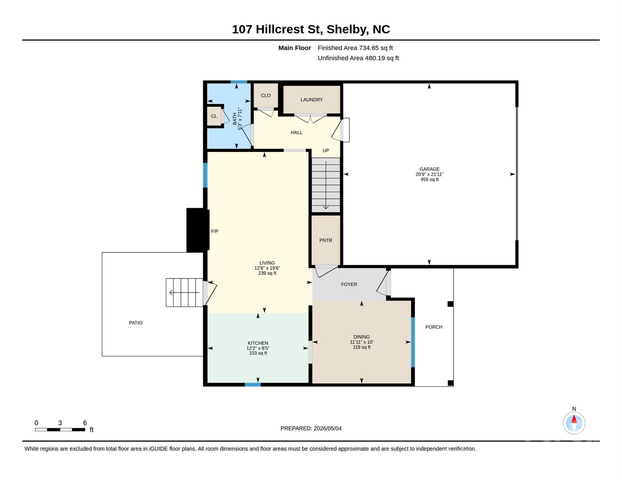 107 Hillcrest Street Shelby NC 28152