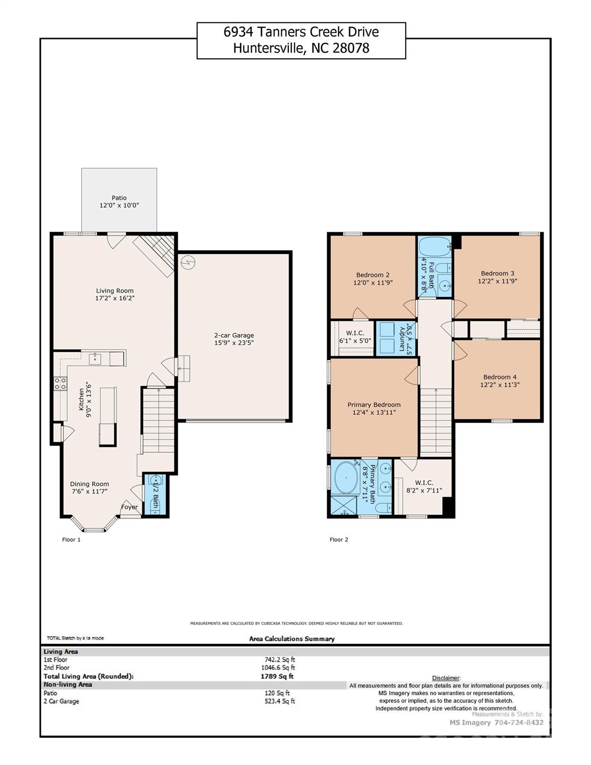 6934 Tanners Creek Drive Huntersville NC 28078