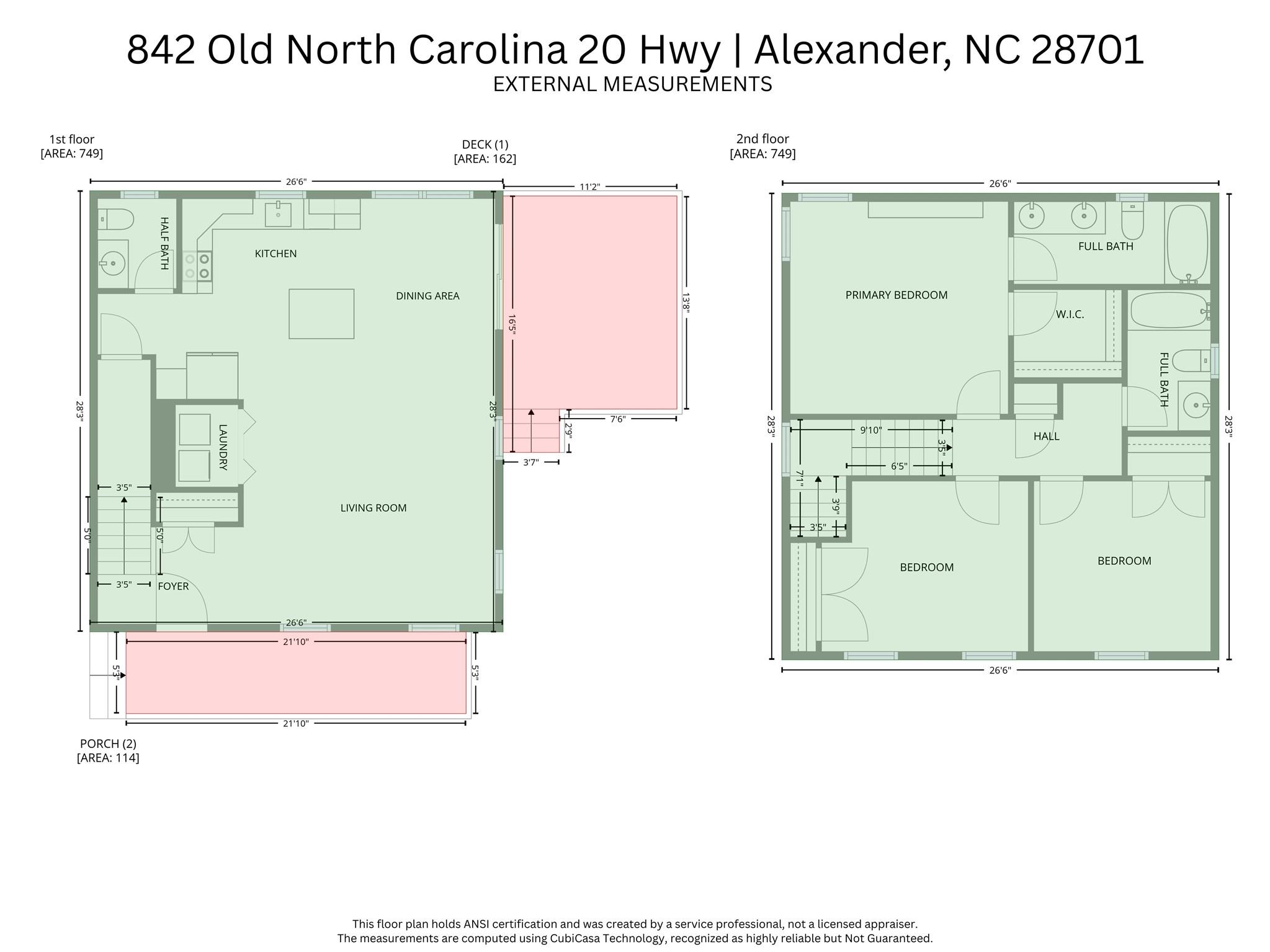 842 Old Nc 20 Highway Alexander NC 28701
