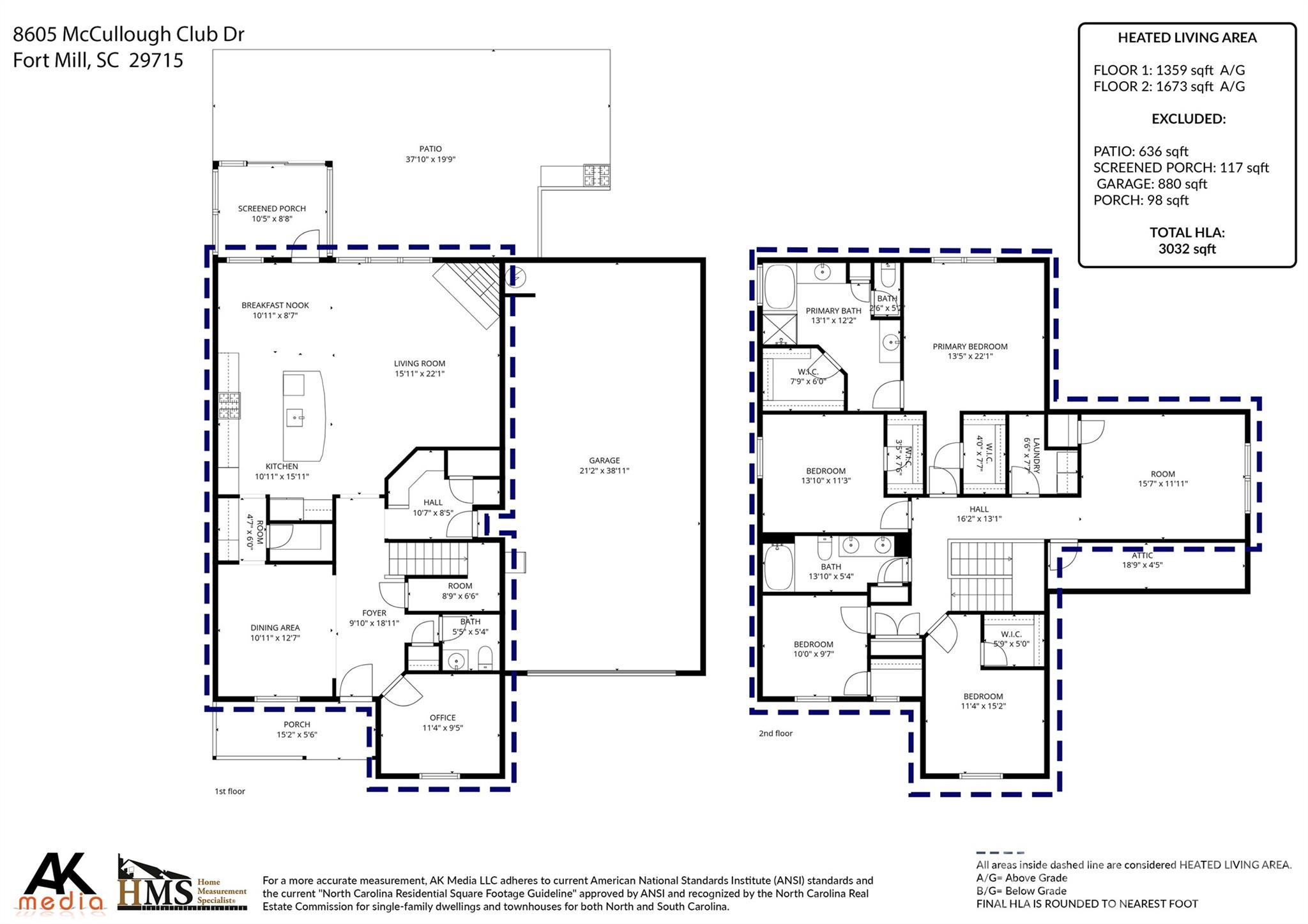 8605 Mccullough Club Drive Fort Mill SC 29715