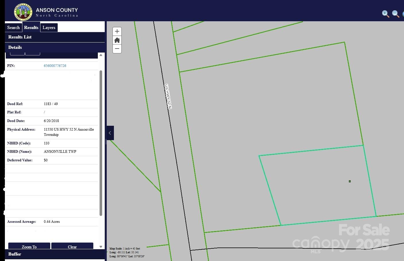 11550 Us Highway 52 Highway N Ansonville NC 28170