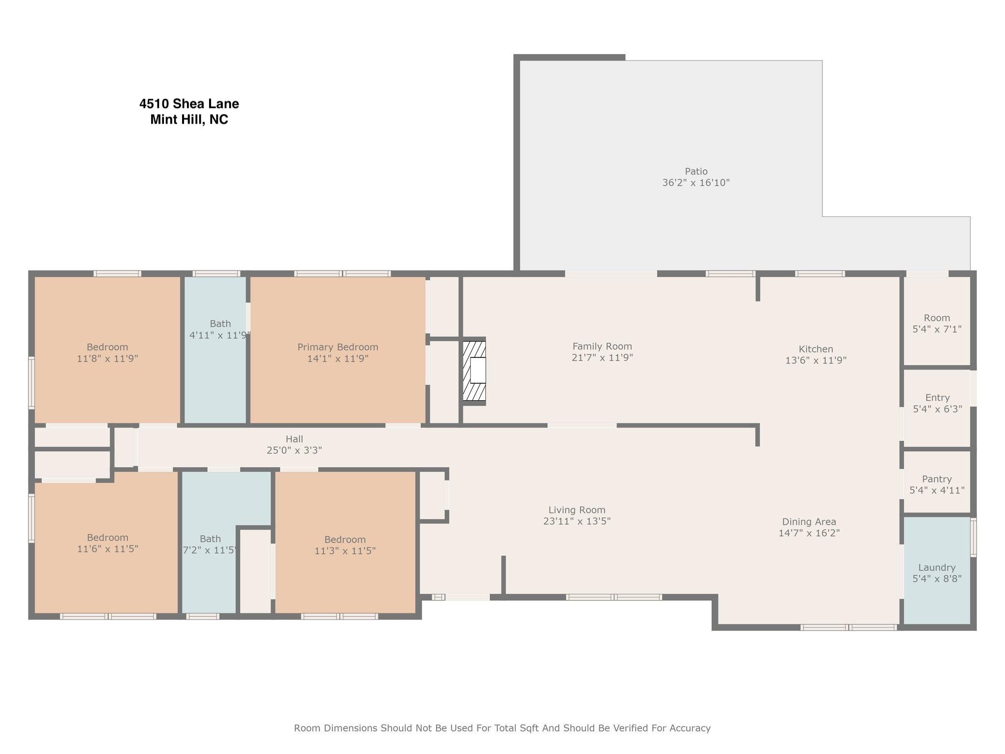 4510 Shea Lane Mint Hill NC 28227