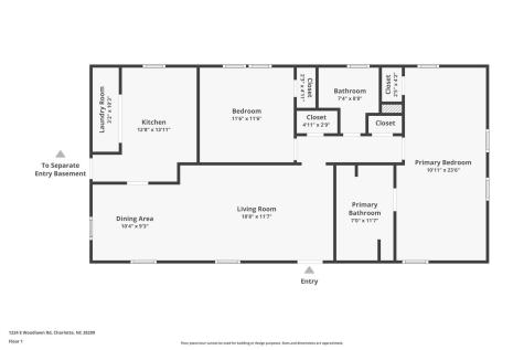 1224 E Woodlawn Road Charlotte NC 28209