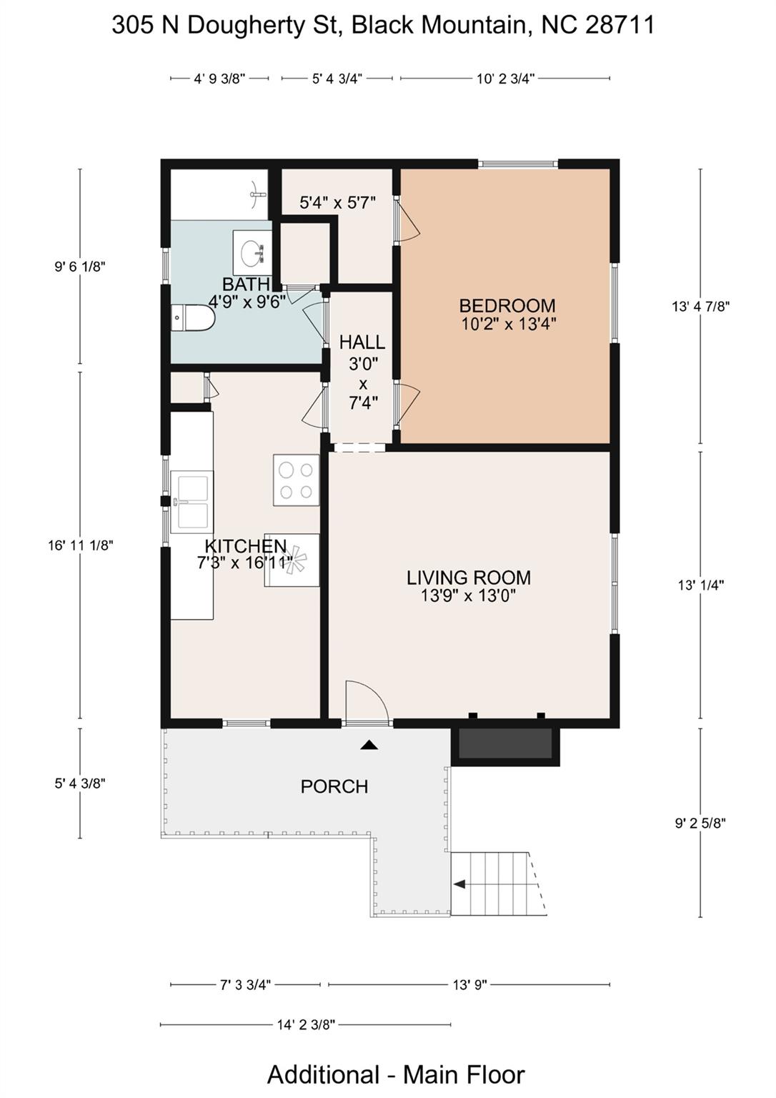 305 And 305 1/2 N Dougherty Street Black Mountain NC 28711