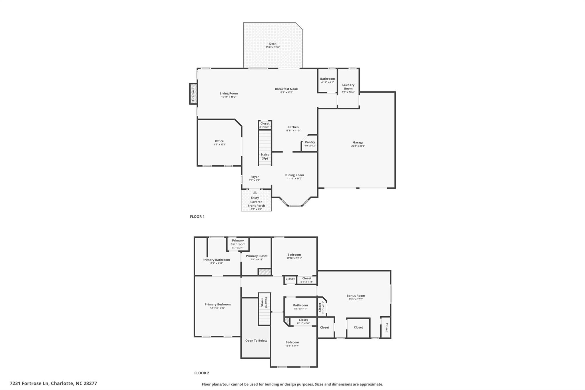 7231 Fortrose Lane Charlotte NC 28277