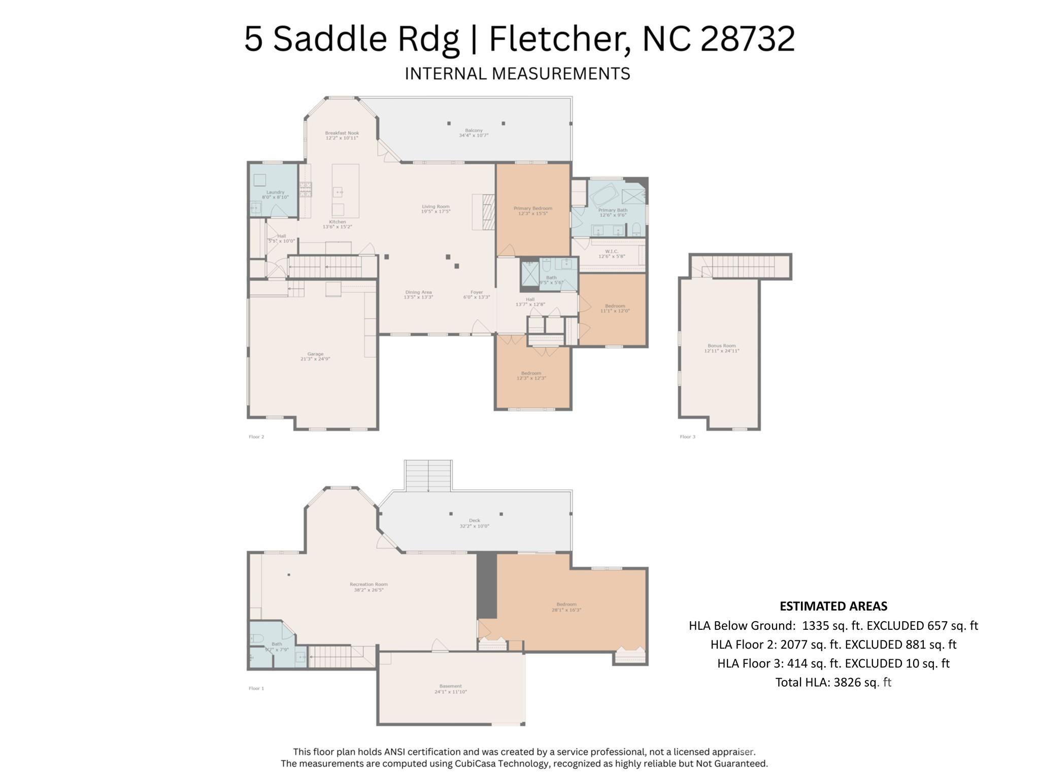 5 Saddle Ridge Fletcher NC 28732