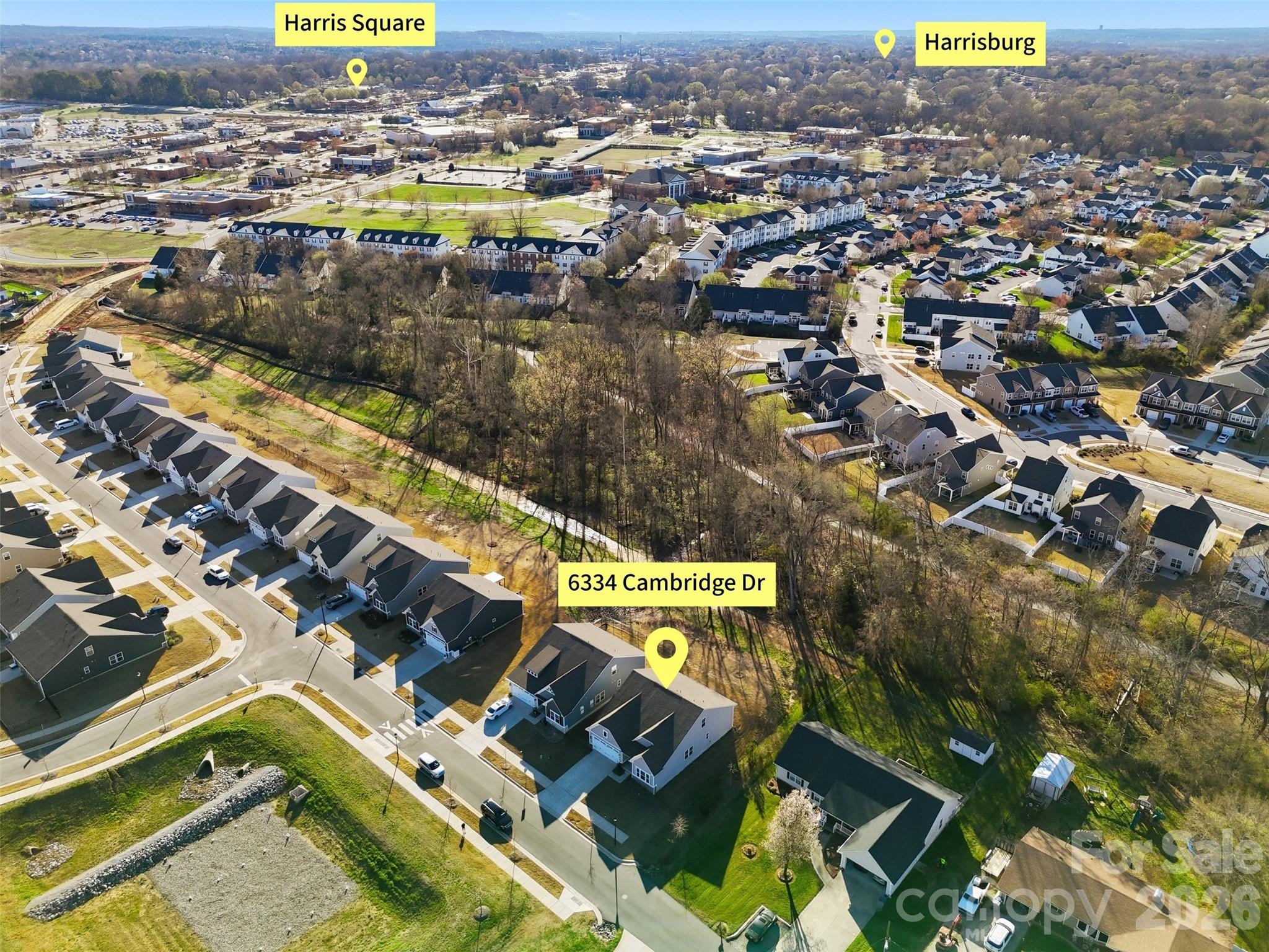 6334 Cambridge Drive Harrisburg NC 28075