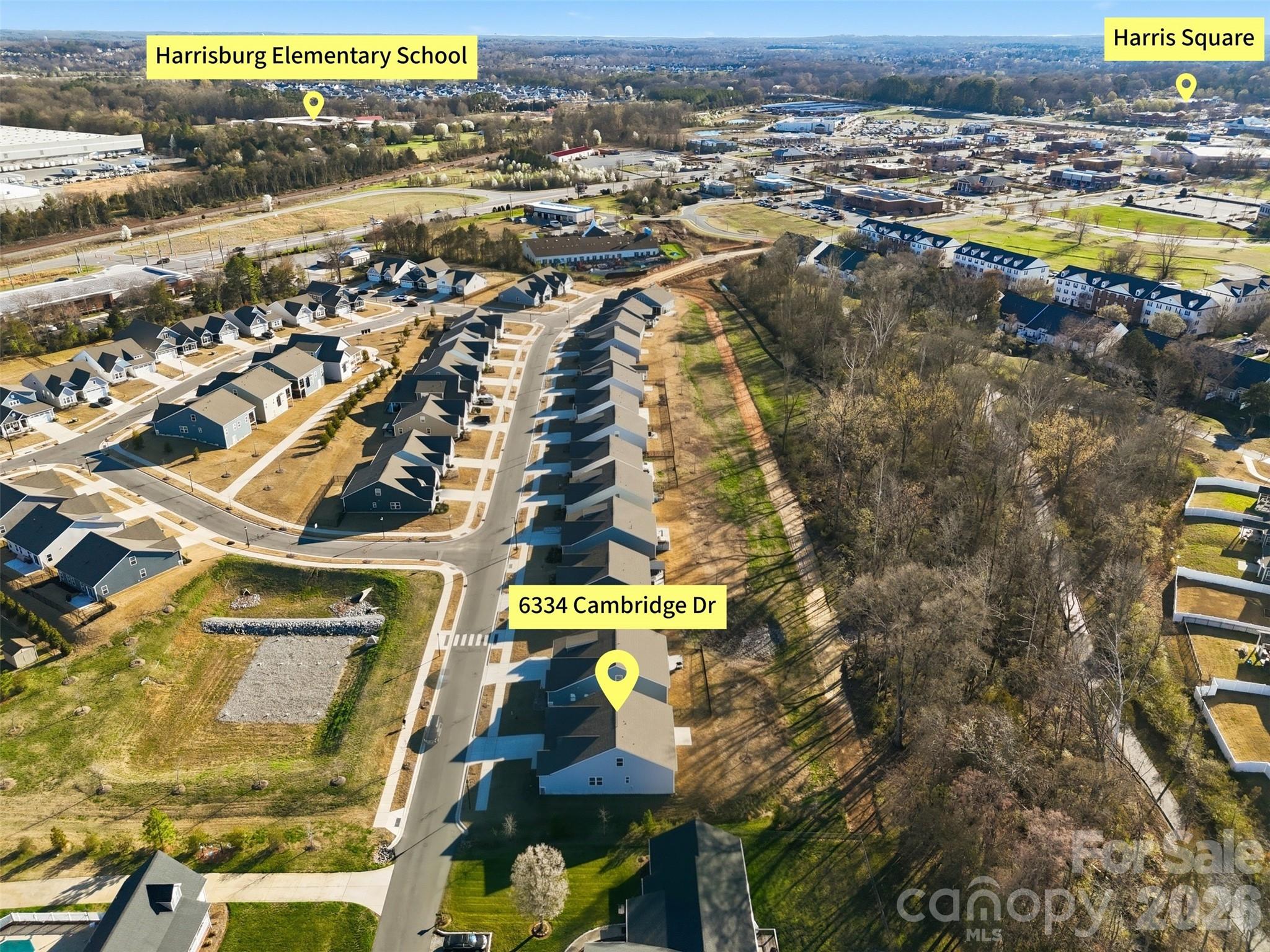 6334 Cambridge Drive Harrisburg NC 28075