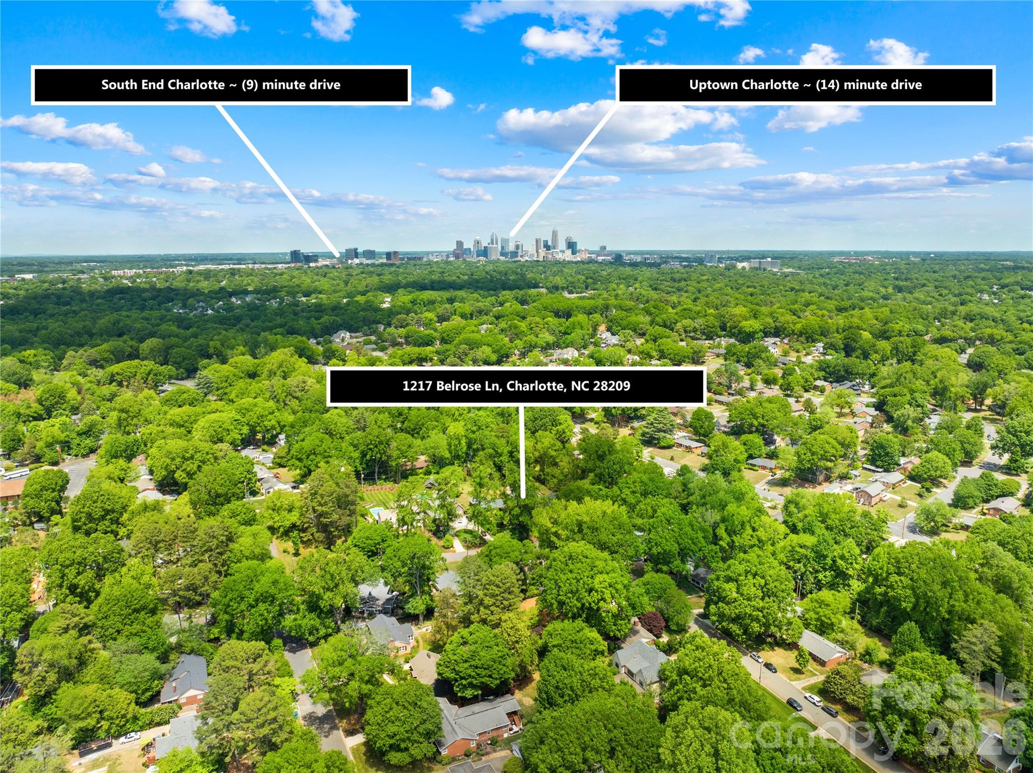 1217 Belrose Lane Charlotte NC 28209