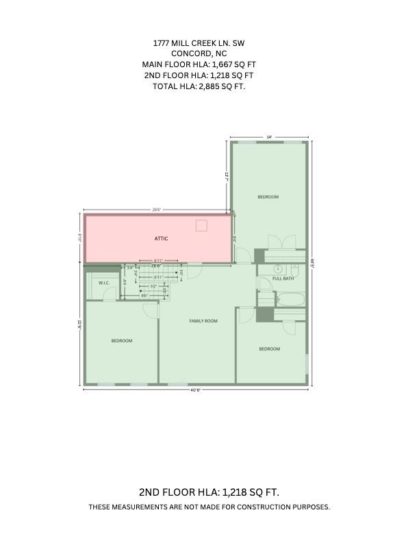 1777 Mill Creek Lane Concord NC 28025