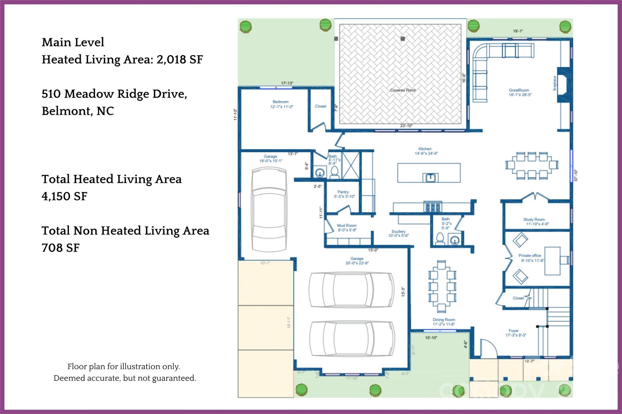 510 Meadow Ridge Drive Belmont NC 28012