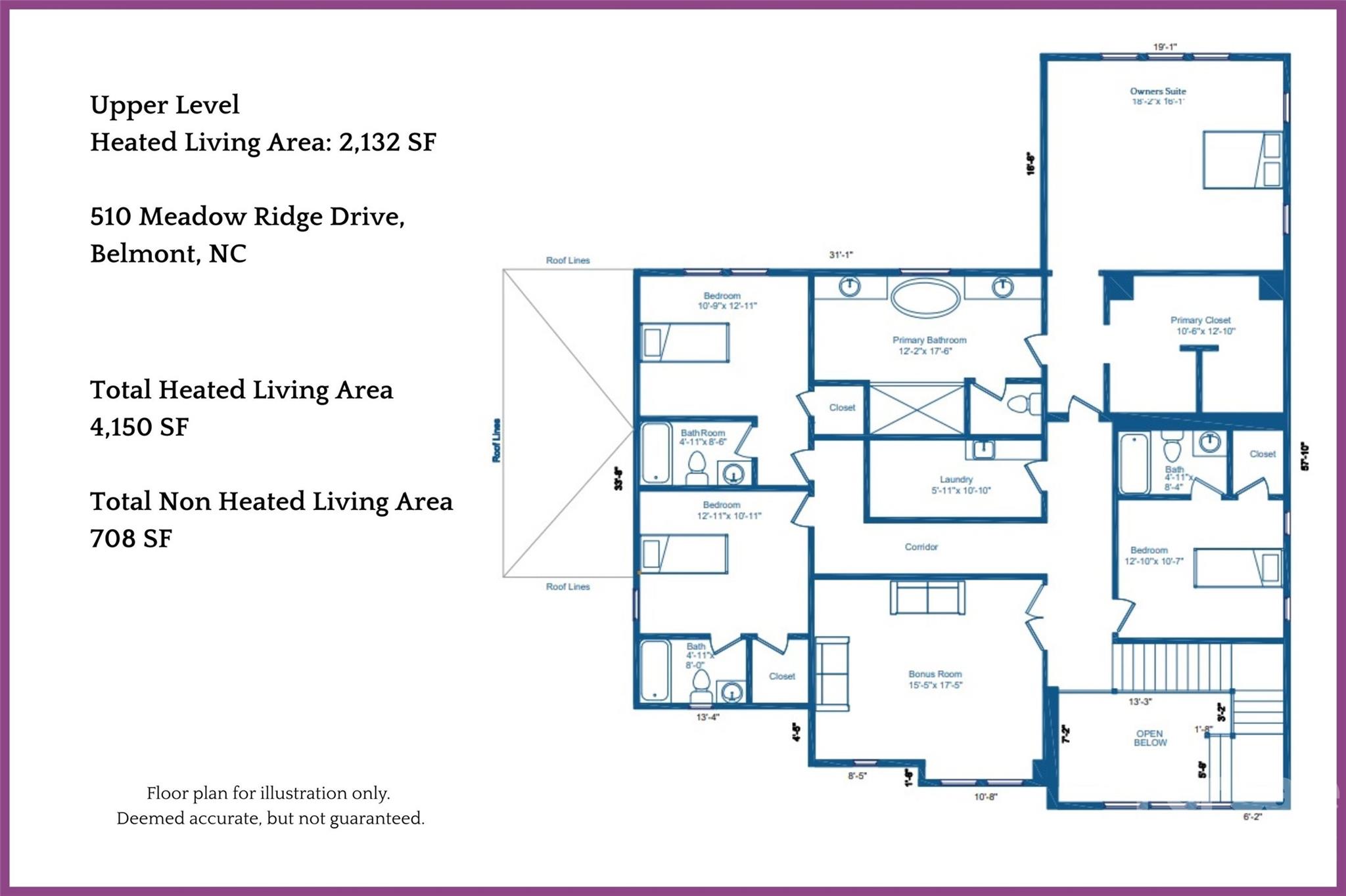 510 Meadow Ridge Drive Belmont NC 28012