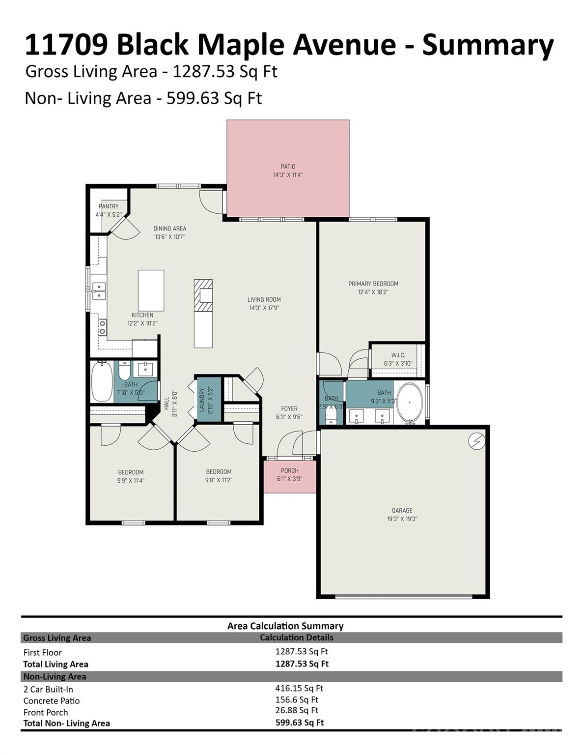 11709 Black Maple Avenue Charlotte NC 28269