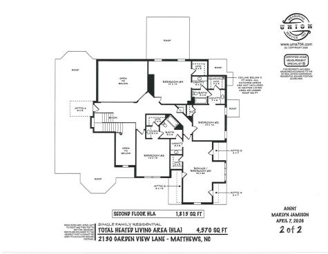 2130 Garden View Lane Matthews NC 28104