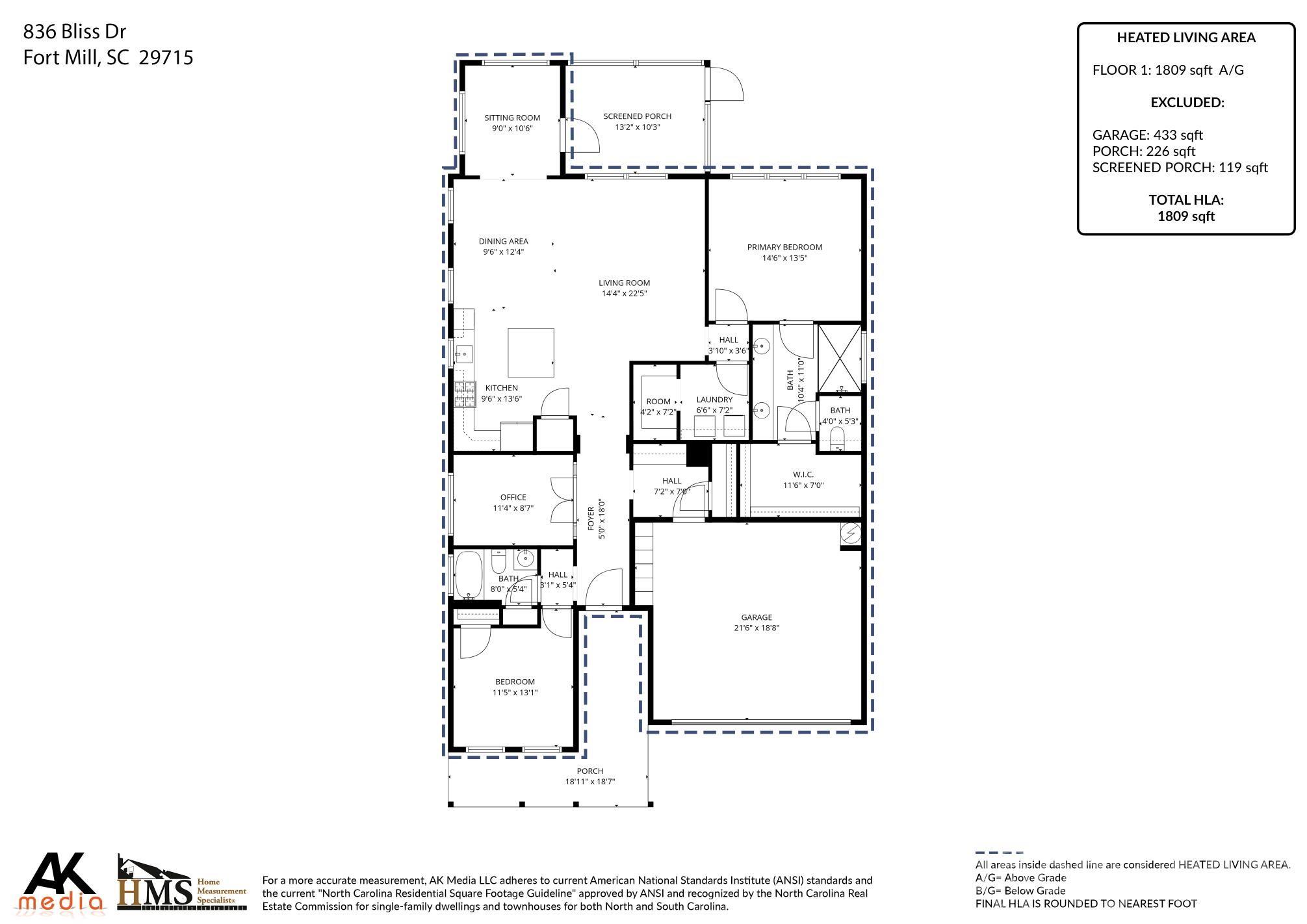 836 Bliss Drive Fort Mill SC 29715