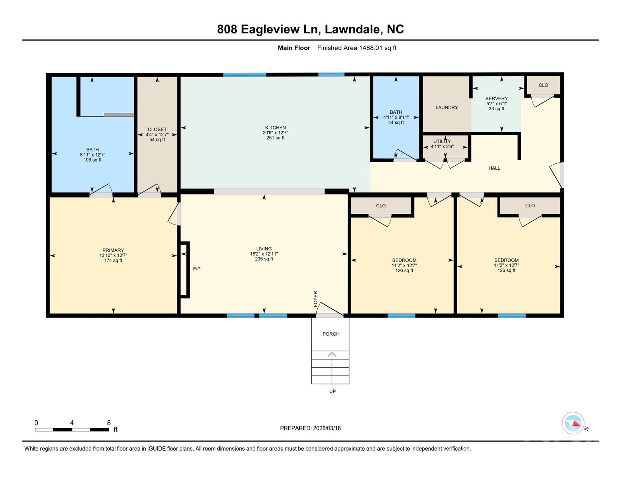 808 W Eagleview Lane Lawndale NC 28090
