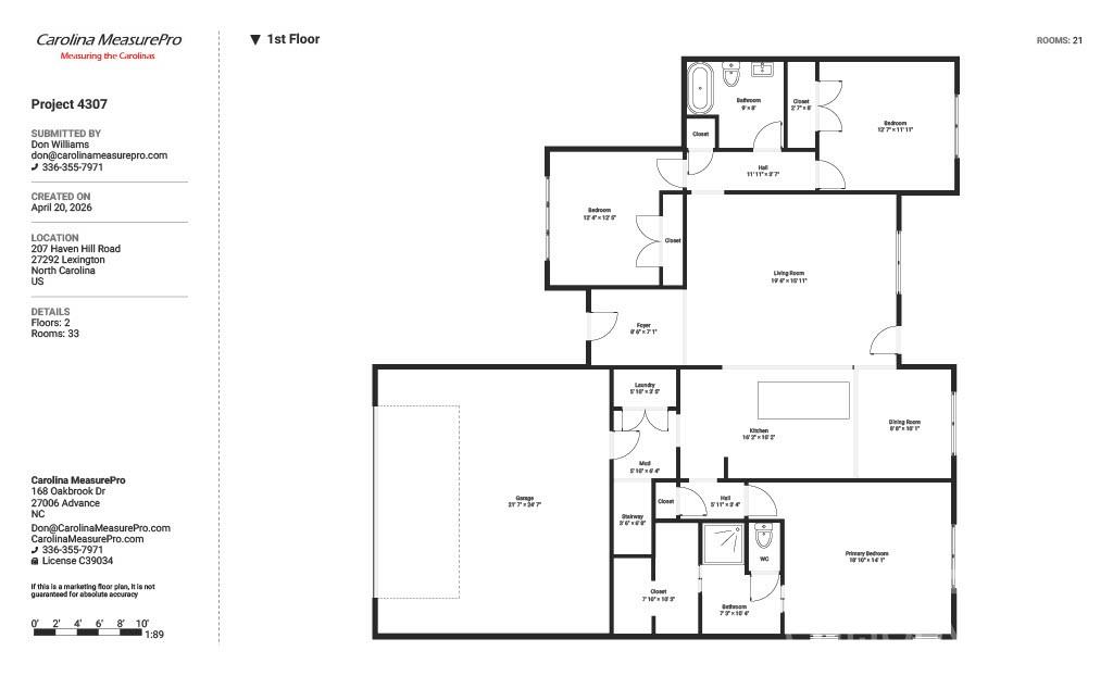 207 Haven Hill Road Lexington NC 27292