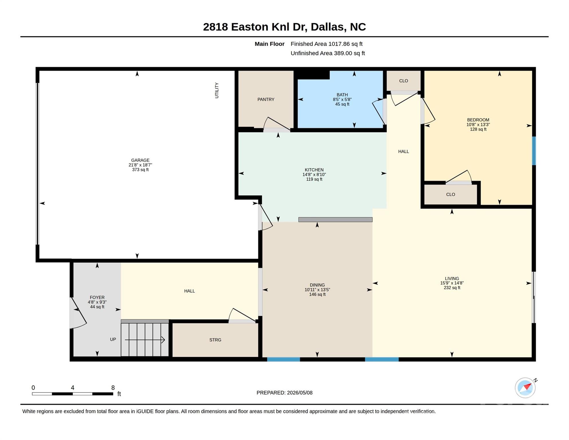 2818 Easton Knoll Drive Dallas NC 28034