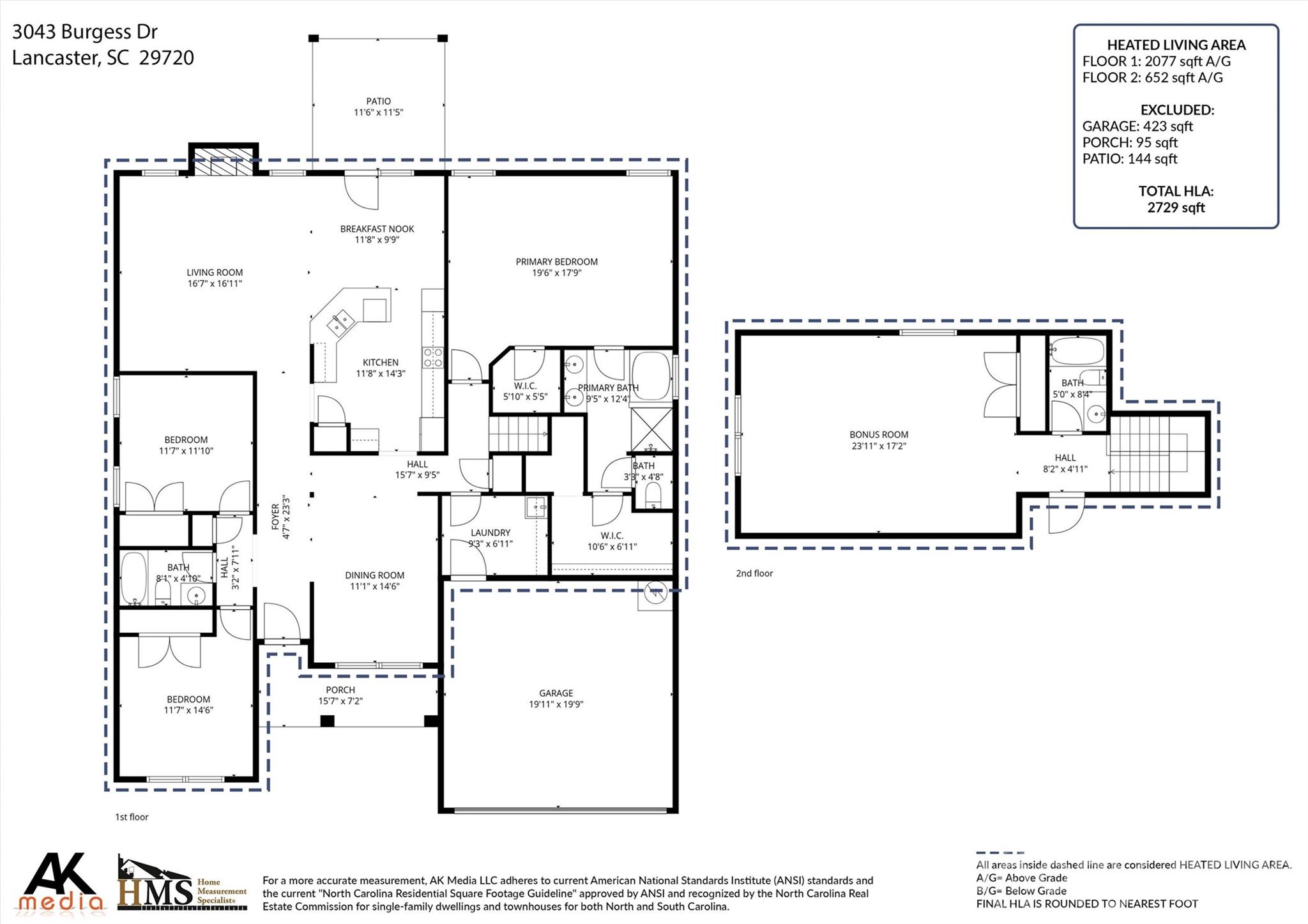 3043 Burgess Drive Lancaster SC 29720