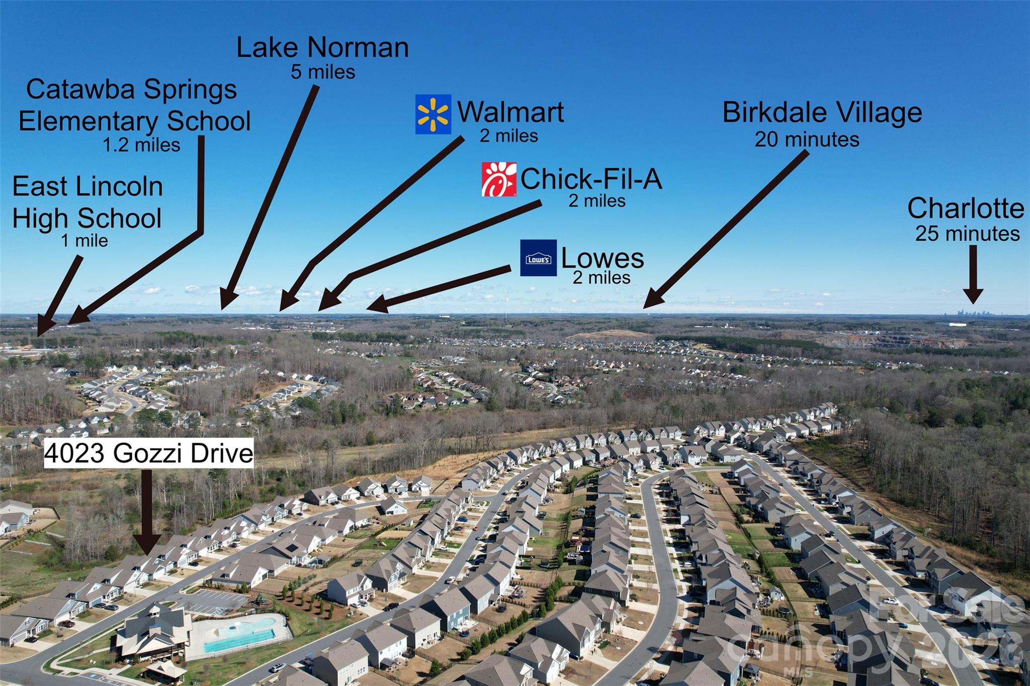 4023 Gozzi Drive Iron Station NC 28080