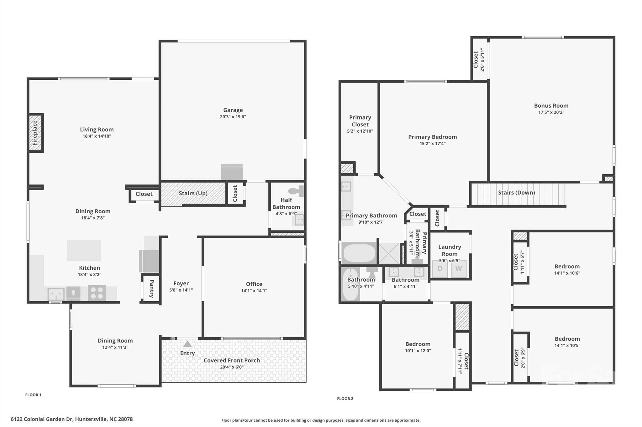 6122 Colonial Garden Drive Huntersville NC 28078