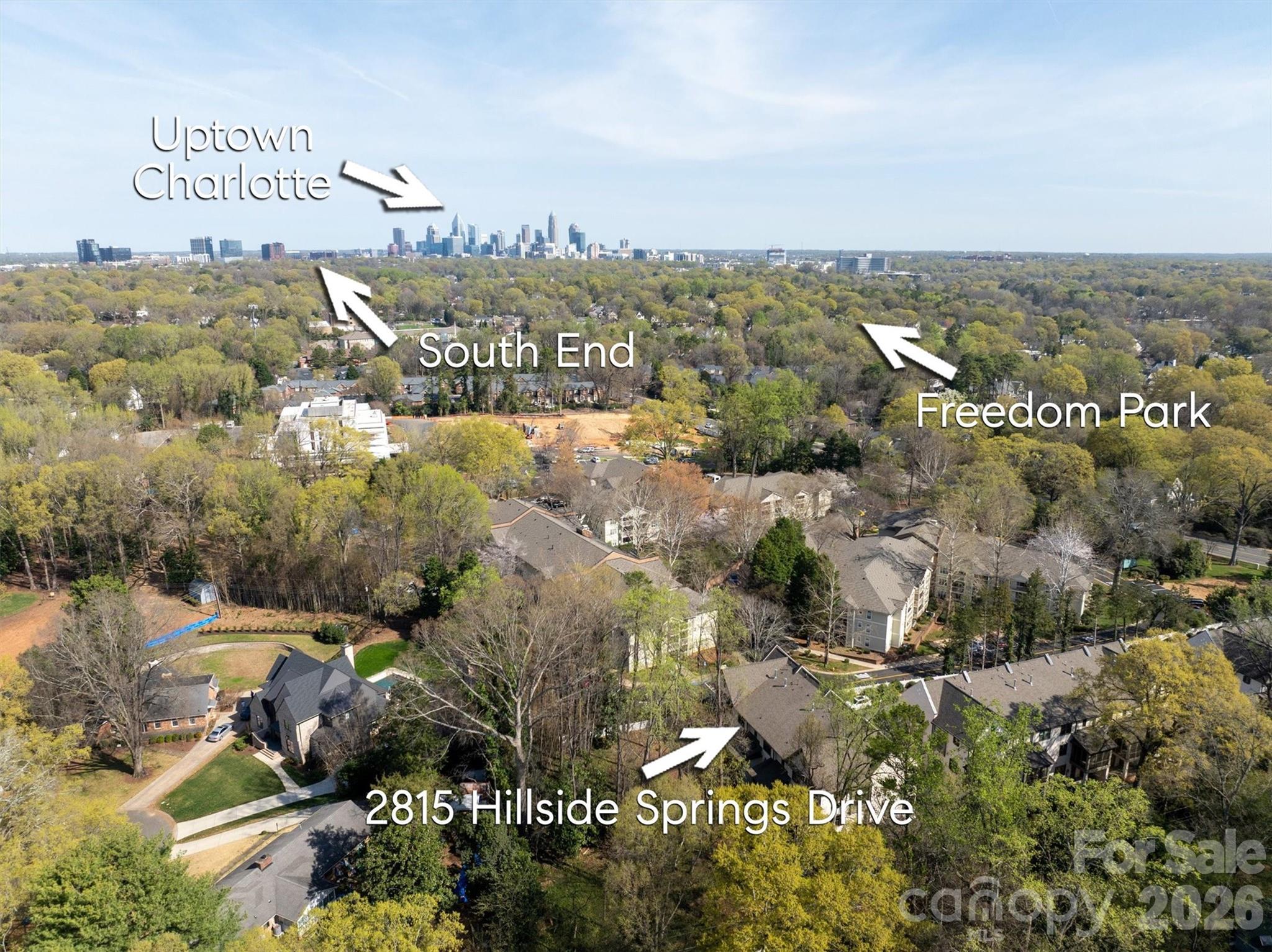 2815 Hillside Springs Drive Charlotte NC 28209