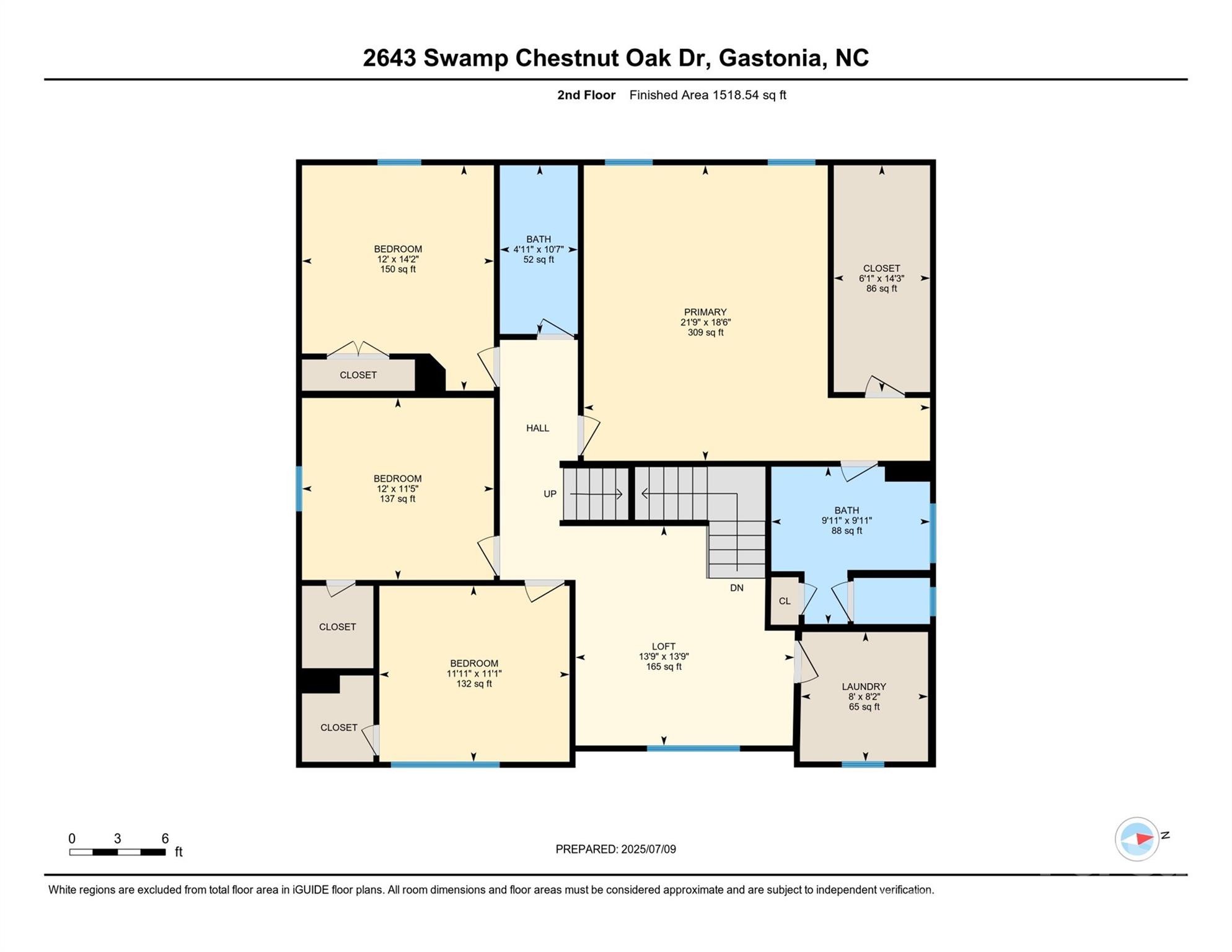 2643 Swamp Chestnut Oak Drive Gastonia NC 28056