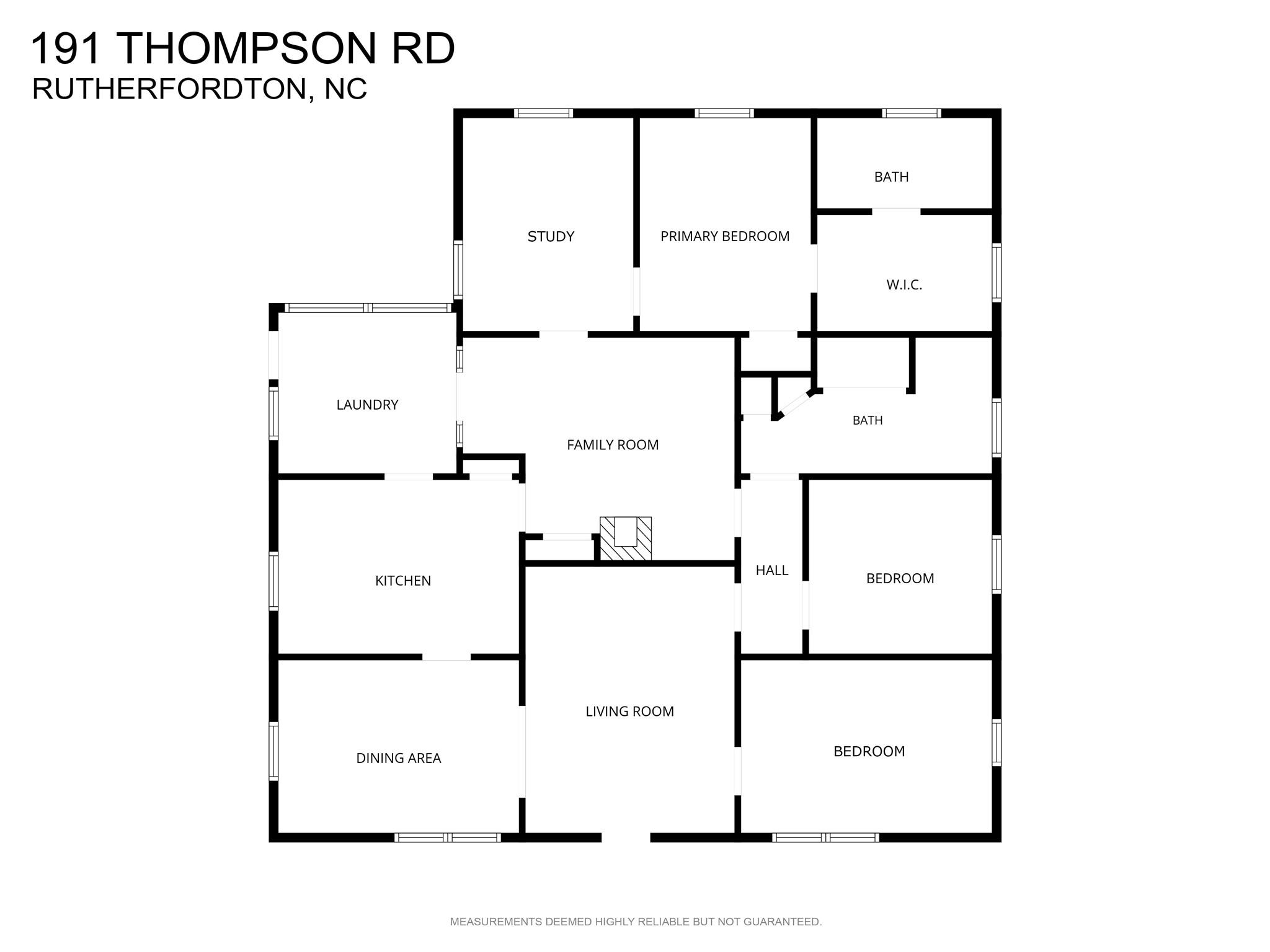 191 Thompson Road Rutherfordton NC 28139