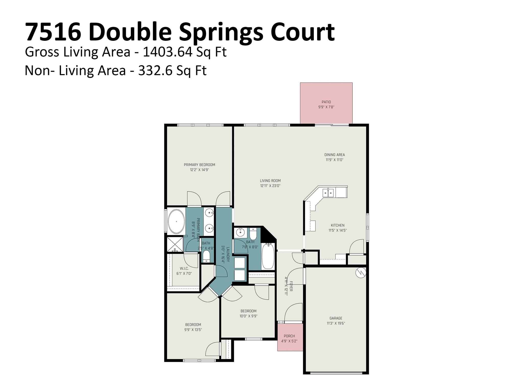 7516 Double Springs Court Charlotte NC 28262